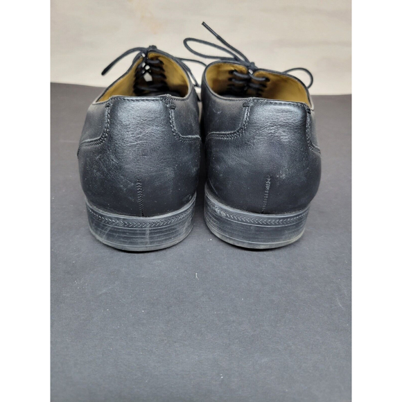 Cole Haan Men\'s SZ 11 Leather Dress Shoes Black Cap Toe Lace Up main image 9